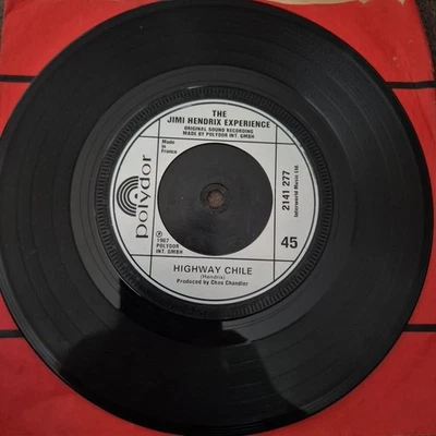 The Jimi Hendrix Experience - The Wind Cries Mary - 7" Vinyl Single - Polydor - Image 1 of 2