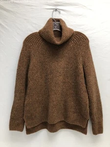 Women's Madewell Brown Pullover Turtleneck Sweater Size Small - Picture 1 of 6