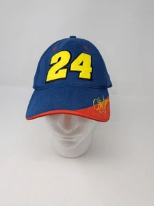 Jeff Gordon 24 DuPont Motorsport Nascar verstellbare Mütze/Kappe Stickerei Signatur - Bild 1 von 7