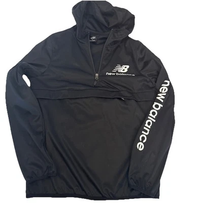 new balance hoodie women Small Black Comfy Sports Bold Elastic Chick Layered - Image 1 of 4