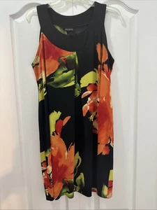 Vestido para mujer EN FOCUS colorido fluido talla 14W - Imagen 1 de 6