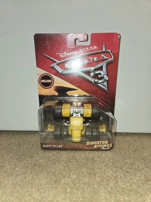 Disney Pixar Cars Radiador Muelles Clásico Scott Tiller Deluxe Diecast 1:55 Foto 1 de 4