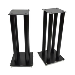 Atacama SLX 700 Speaker Stands PAIR - Black for Short Bookshelf 70cm - Picture 1 of 5