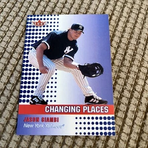 Jason Giambi 2002 Fleer Changing Places Card #442 MLB New York Yankees - Bild 1 von 2