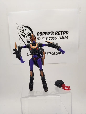 2008 Hasbro Transformers Animated Series Deluxe Class Blackarachnia Figure Cover