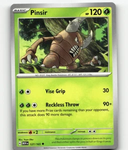 Pokemon Pinsir 127/165 escarlata y violeta - 151 - Imagen 1 de 1