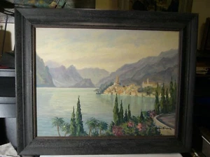 Fritz Moeller-Schlünz Künstlerkolonie Schwaan Lübeck : Malcesine am Gardasee ITA - Bild 1 von 17