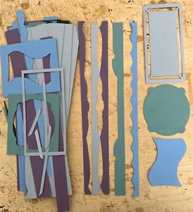 Partial set, New, Creative Memories, Legacy Short Cuts, Die Cut Shapes - Picture 1 of 2
