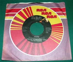 EVELYN "CHAMPAGNE" KING - Action (45 RPM Single ) VG+ - Picture 1 of 1
