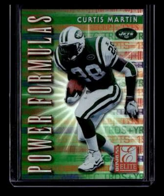 Curtis Martin 1999 Donruss Elite Power Formulas #25 #/3500 - Image 1 of 2