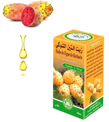 30 ml KAKTUSFEIGENÖL ANTI AGING 100% NATÜRLICH KAKTUSFEIGEN KERNÖL GESICHT .... - Bild 1 von 2