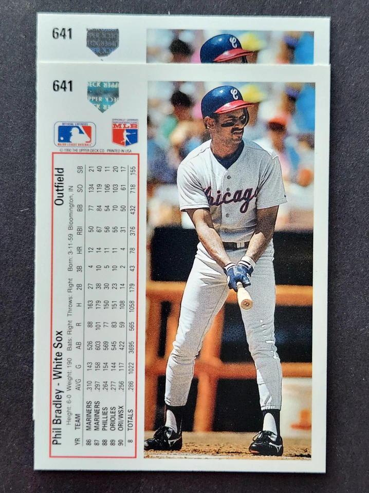 1991 Upper Deck "1990 Baseball Hologram" ERROR VARIATION 2 * You PICK CHOOSE * - Image 1 of 1