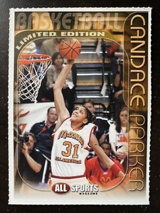 2004 All Sports Magazine McDonald’s All American Candace Parker 1 Of 1750 Card