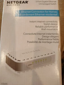 NETGEAR Business 5 Port Gigabit Ethernet Unmanaged Switch (GS605NA) Connection - Picture 1 of 2