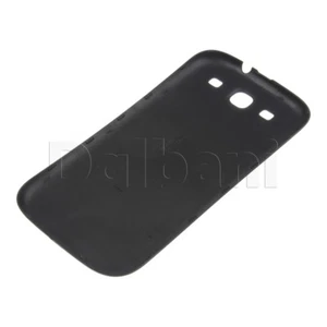 Samsung Galaxy S3 Battery Door Back Cover Plate Replacement Part Black - Picture 1 of 1