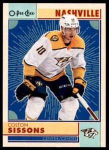 Colton Sissons 2022-23 O-Pee-Chee Retro #294 Nashville Predators