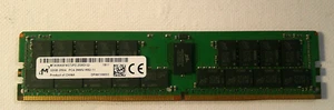 Micron MTA36ASF4G72PZ-2G6D1 32GB 2Rx4 PC4-2666V DDR4 ECC Server Memory - Picture 1 of 7