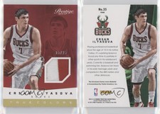 2013-14 Panini Prestige True Colors Materials Prime /25 Ersan Ilyasova #35