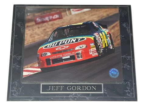 Jeff Gordon #24 Dupont 8" x 10" Original Photo Racing Reflections Plaque Nascar Cover