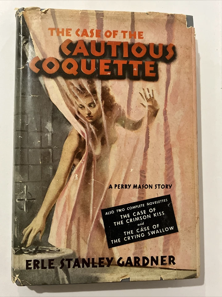 the case of the cautious coquette 1949 (HCDJ BCE) E.S. Gardner Perry Mason story Foto 1 de 4