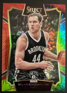 2015-16 Panini Select Bojan Bogdanovic Tie-Dye Prizm Parallel #'d 23/25