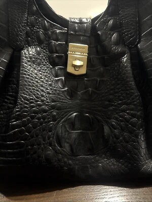 Bolso de Mano Brahmin Elisa Melborne I54151BK Sin Correa para el Hombro Buen Estado Foto 1 de 4