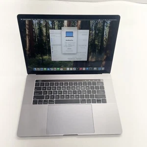 Apple MacBook Pro A1990, 2018, i7, 16GB RAM, 256GB SSD, 15in - GRAY - Picture 1 of 4