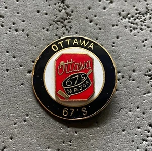 Ottawa 67's OHL Hockey Pin - Imagen 1 de 2