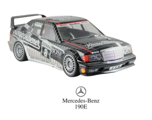 1:10 RC Clear Lexan Body KIT - Mercedes 190E with extras + Konig Pilsener Livery - Picture 1 of 16