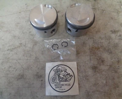 NORTON 750 CC PISTONS STANDARD SIZE NOS ( AE BRAND ) - Image 1 of 4