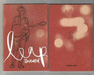 Jame Bay Leap Illustrated US promotional lyric booklet 4" W x 6" T NEW EX cond. - Bild 1 von 1