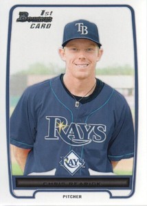 2012 (RAYS) Bowman Prospects #BP57 Chris Rearick