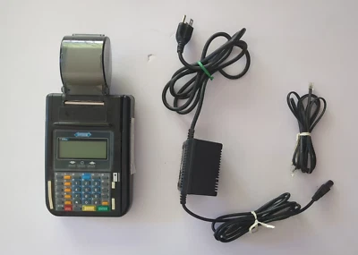 HYPERCOM T7PLUS Credit Card Payment Terminal  P/N 010283-048 ZE - Image 1 of 4