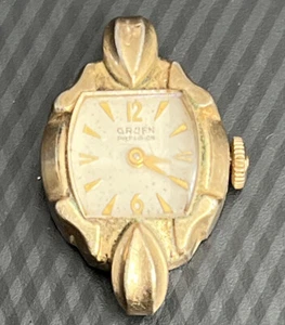 Gruen Women's Precision Vintage Wristwatch 17j  For Parts Or Repair - Picture 1 of 6