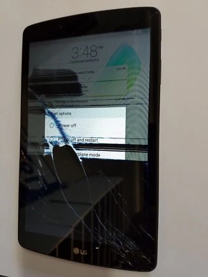 LG G Pad F V496 16GB Wi-Fi 4G T-Mobile Black Tablet Wifi GPad Computer Sim Tab - Image 1 of 4