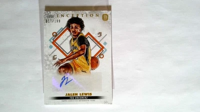2022-23 Inception Basketball- Jalen Lewis auto /199 #IA-JL3 - Image 1 of 2