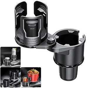 Cup Holder Expander for car 2 in 1 Multifunctional Car Cup Holder Extender Ad... - Foto 1 di 7