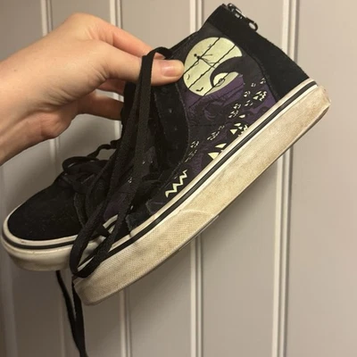 Vans Niños X Disney Jack Pesadilla Antes de Navidad SK8-Hi Zapatos Niños Talla 13 Foto 1 de 4