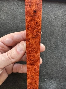 Rote Amboyna Maser Einfarbig! Pen Blank, Drehblock USA - Bild 1 von 11