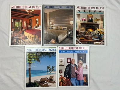 2001,2003,2005, Architectural Digest Magazines Interior Design Ads Lot of 5 - Image 1 of 4