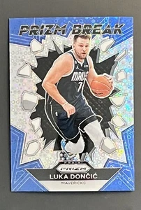 Luka Doncic 2023-24 Panini Prizm Fast Break Prizm Break Silver Disco - Picture 1 of 2