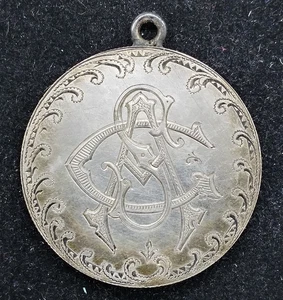 Originale 1886 Morgan Silver Dollar Love Token "CSA" con anello - Foto 1 di 2