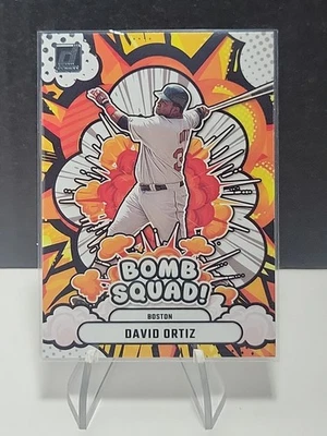 Donruss Baseball 2025 - Bomb Squad David Ortiz #9 Boston Red Sox Salón de la fama Foto 1 de 2