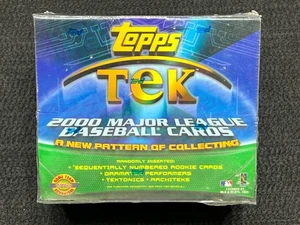 2000 Topps Tek Baseball Factory Sealed Hobby Box, 20ct - Picture 1 of 3