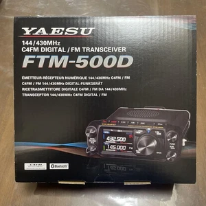 Yaesu FTM-500D C4FM/FM 144/430MHz 20W Doble Banda Digital Transceptor Móvil N... - Imagen 1 de 3