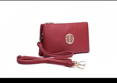 Sasha Handbags  NYC Clutch/Shoulder/Crossbody Red  NWT - Image 1 of 4