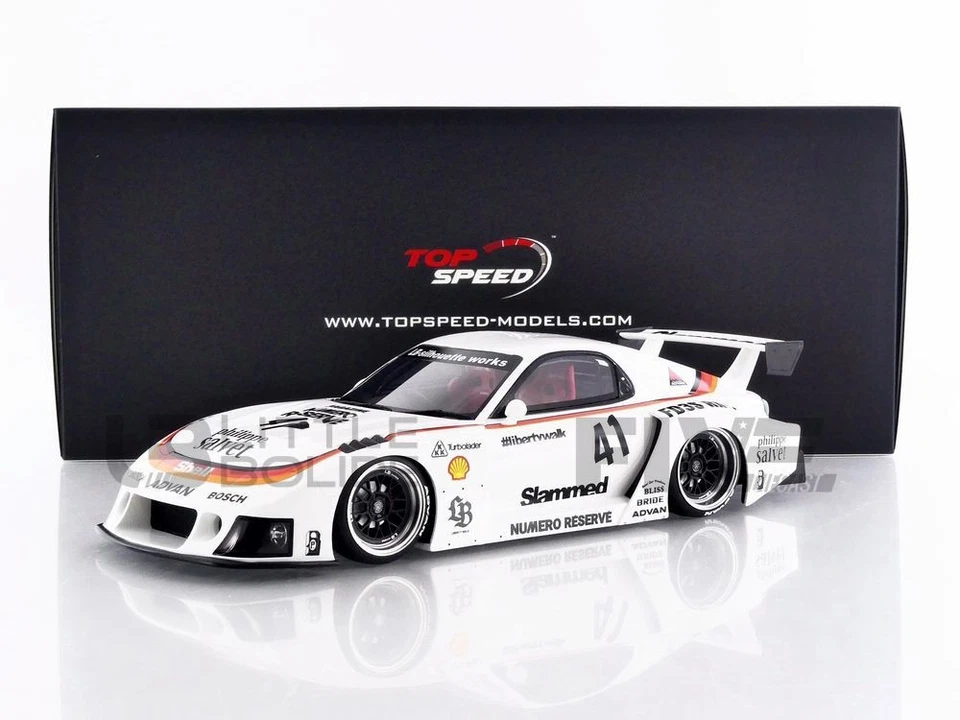 TOP SPEED 1/18 - MAZDA RX-7 LB-SUPER SILHOUETTE - 2024 TS0531 - Immagine 1 di 1