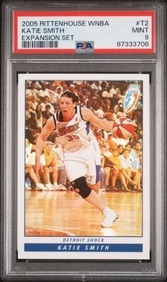 2005 Rittenhouse WNBA Expansion #T1 Katie Smith  /333 PSA 9 Ohio State Buckeyes - Image 1 of 2