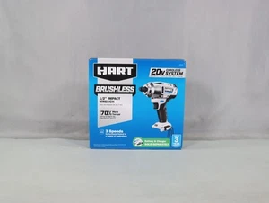 NUOVISSIMA chiave a percussione HART HPIW25 20V brushless 1/2 pollice 1/2" (solo strumento) - Foto 1 di 1