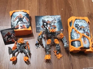 Bionicle Pohatu 8687 & Photok 8946 Set mit Anleitung und Kanistern - Bild 1 von 23